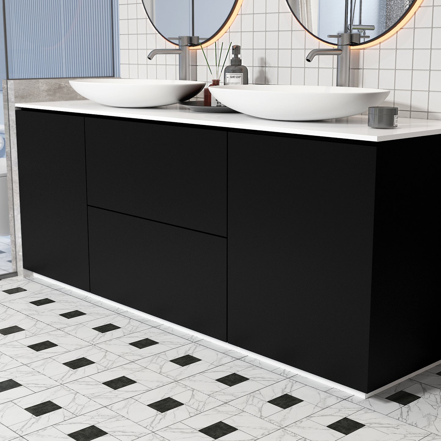 VaryPaper Thick Black Wallpaper