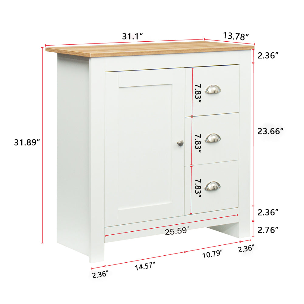VaryStyle White Cupboard