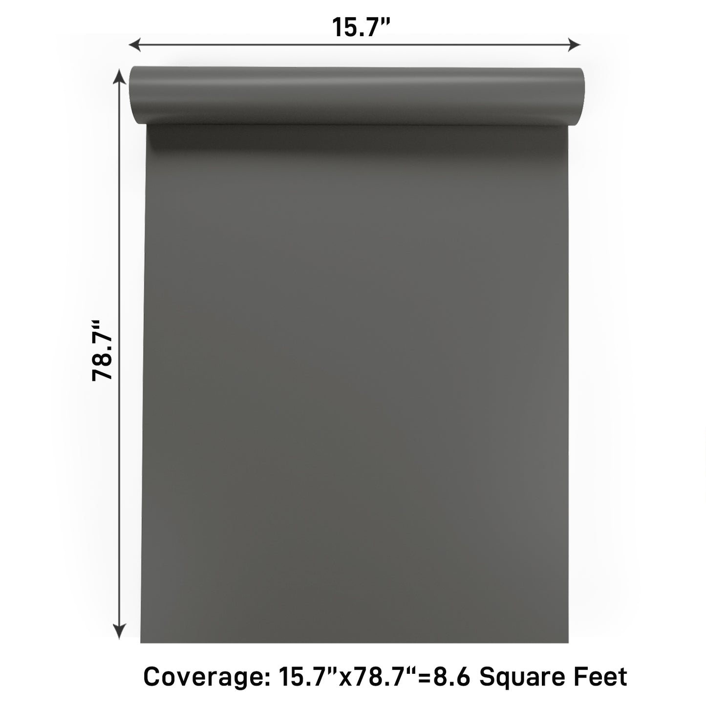 VaryPaper Matte Grey Contact Paper