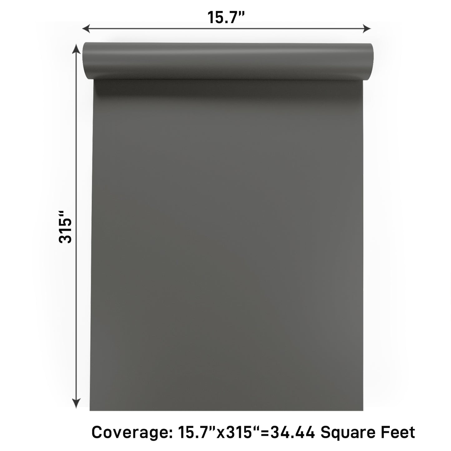VaryPaper Matte Grey Contact Paper
