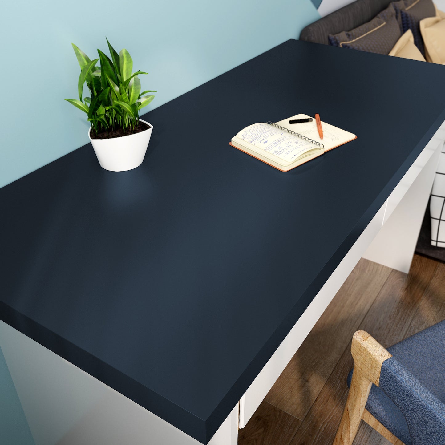 VaryPaper Navy Blue Wallpaper