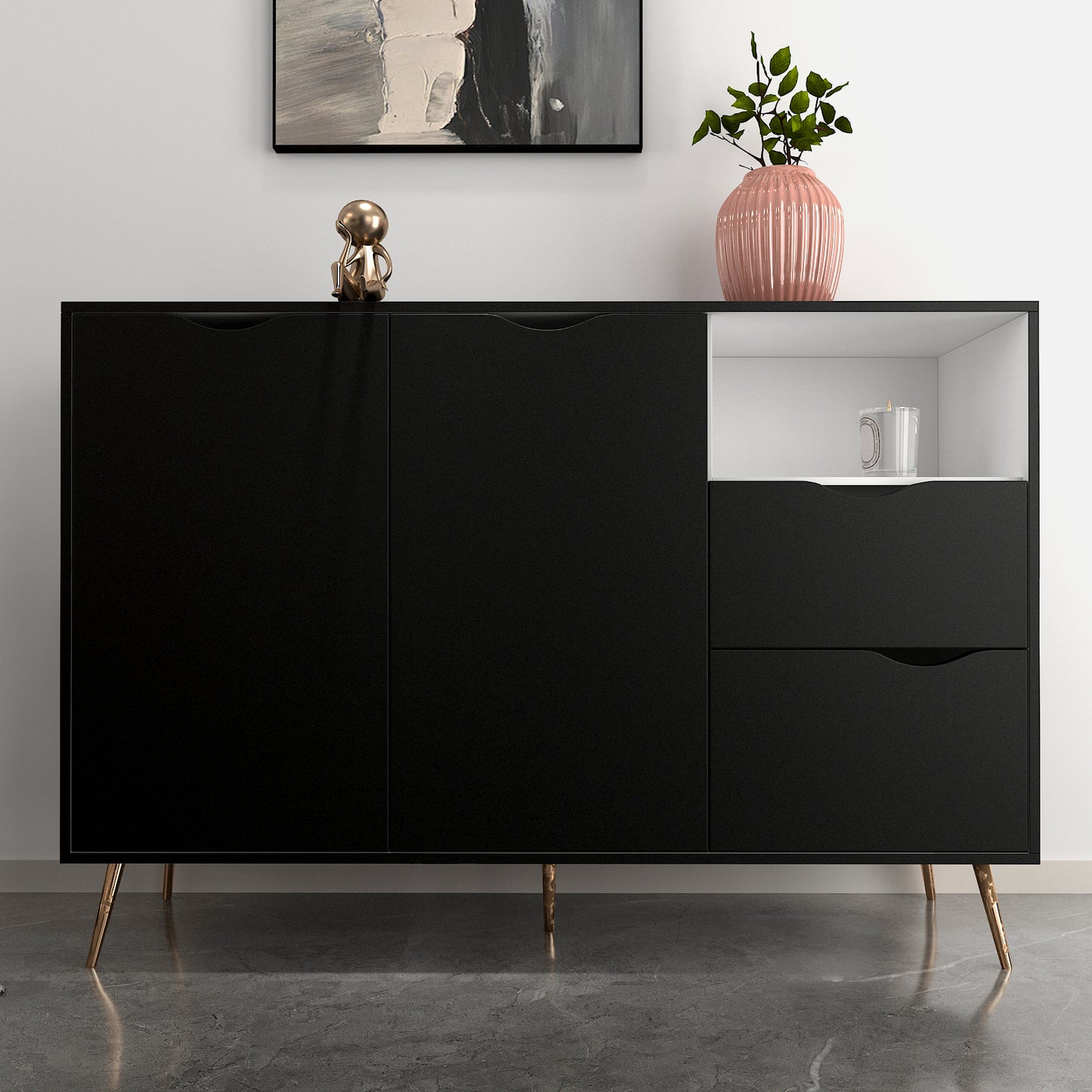 VaryPaper Thick Black Wallpaper