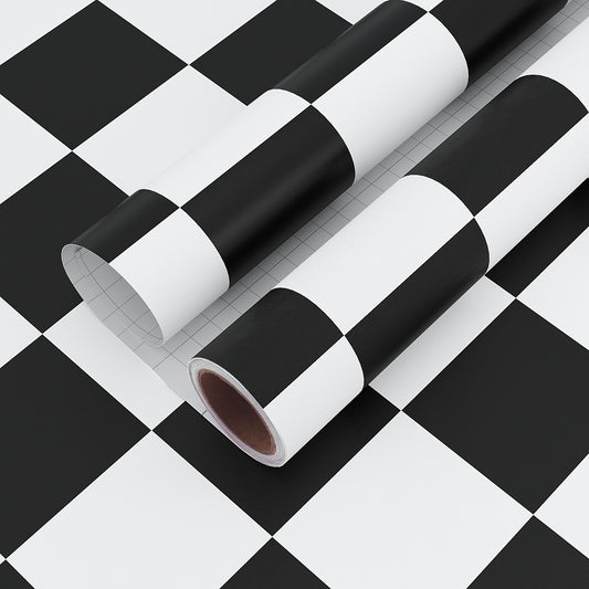 VaryPaper Thick Checkered Countertop Contact Paper
