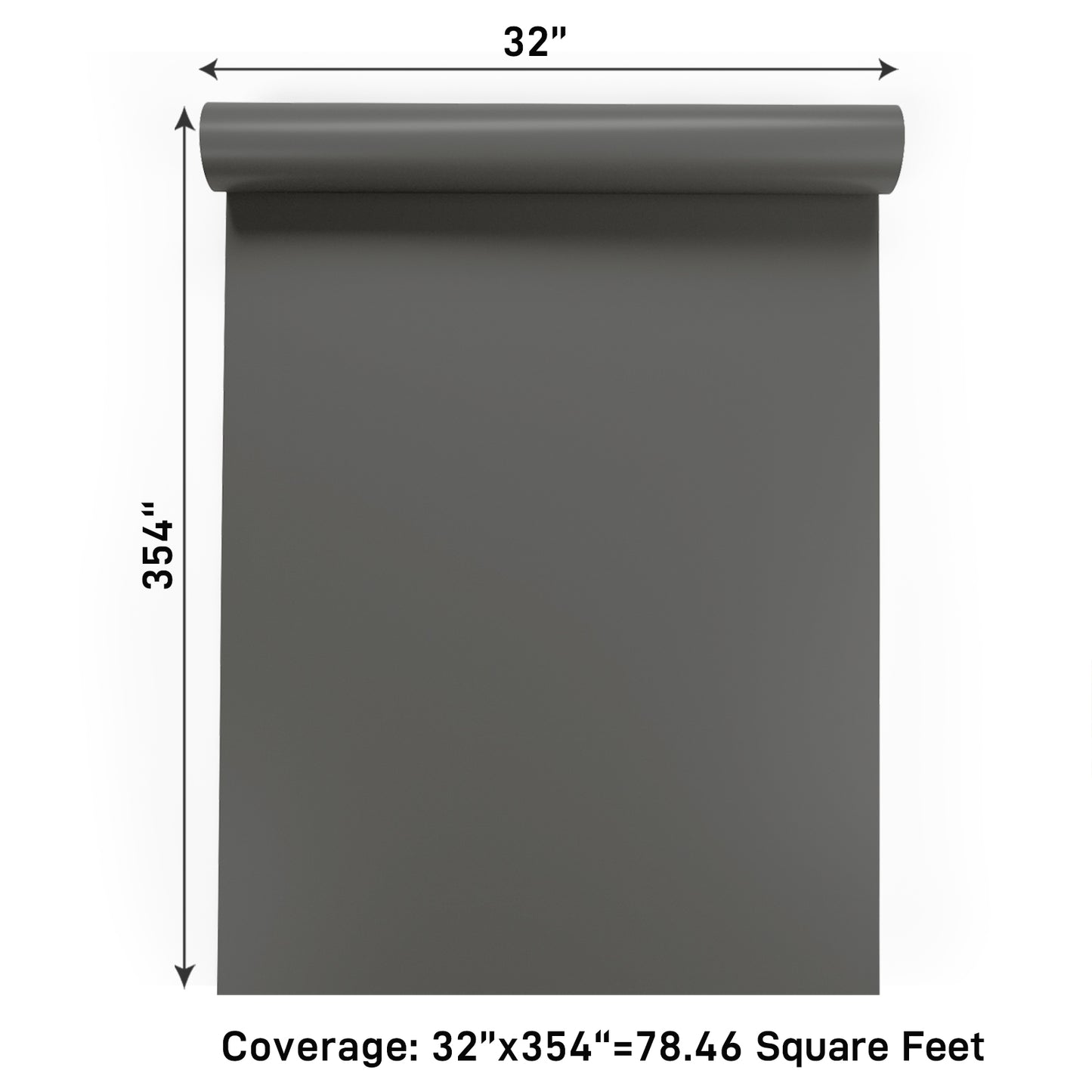 VaryPaper Matte Grey Contact Paper