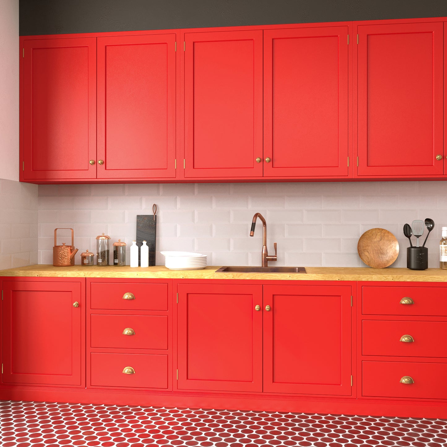 VaryPaper Thick Red Contact Paper