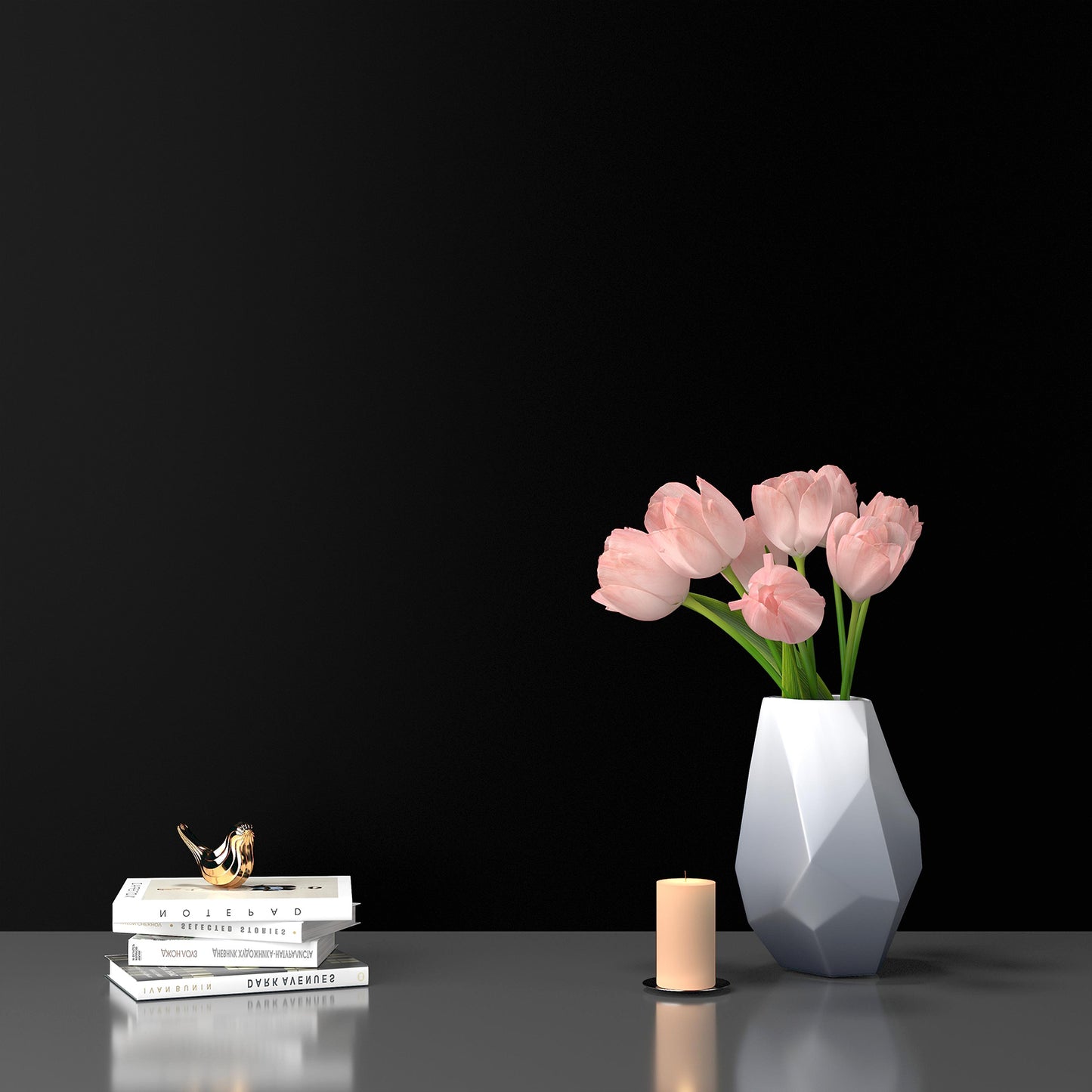VaryPaper Thick Black Wallpaper