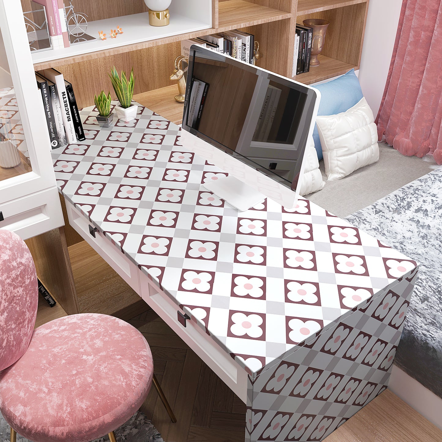 VaryPaper Brown Geometric Wallpaper