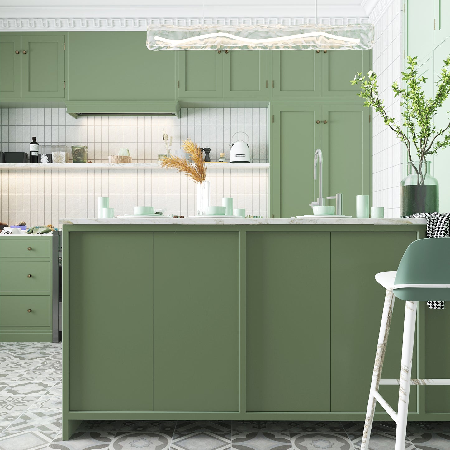 VaryPaper Sage Green Wallpaper