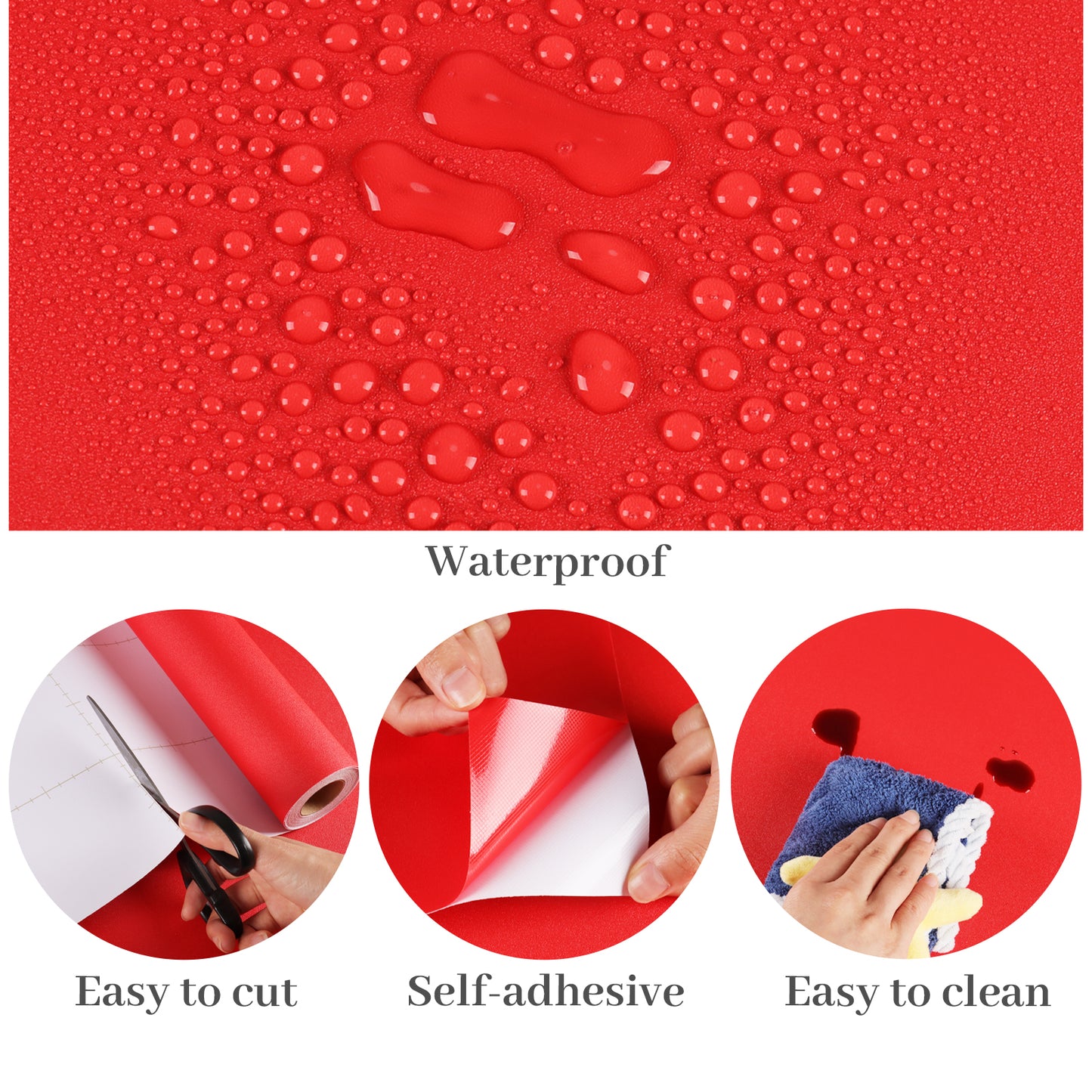 VaryPaper Thick Red Contact Paper