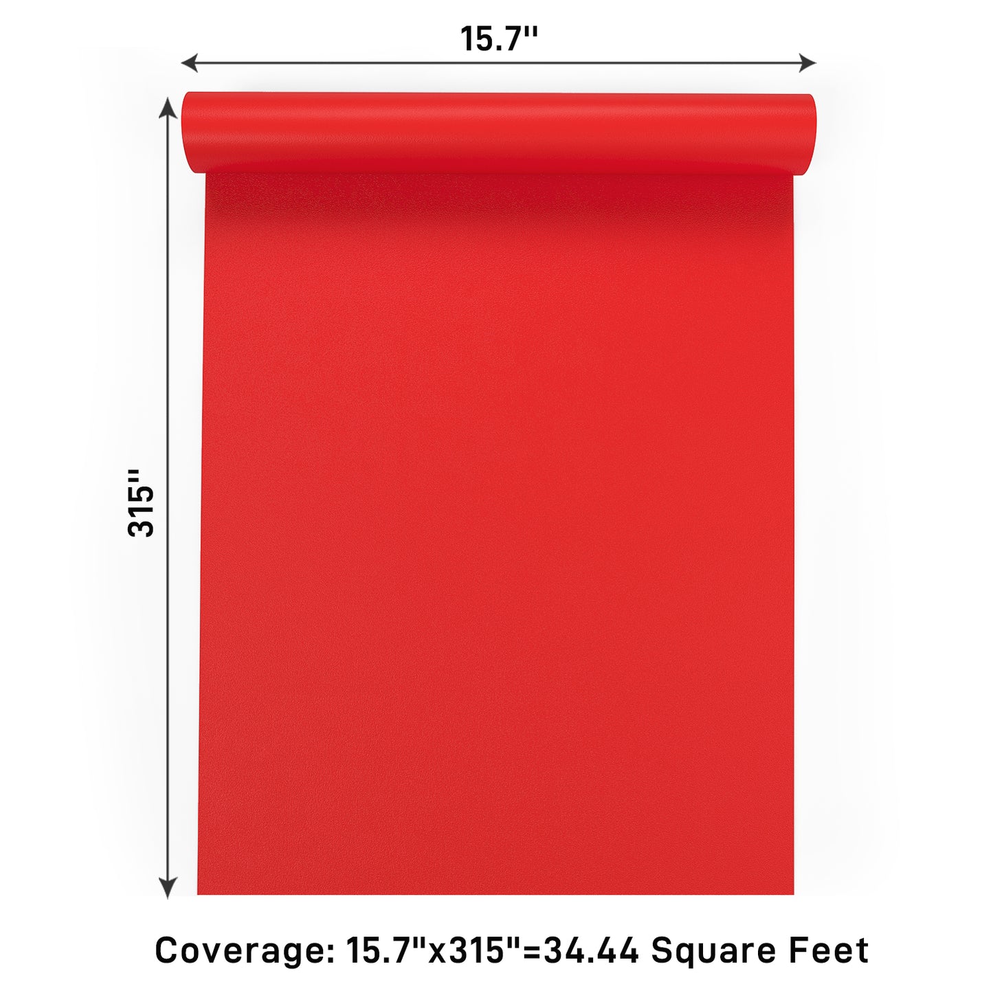VaryPaper Thick Red Contact Paper