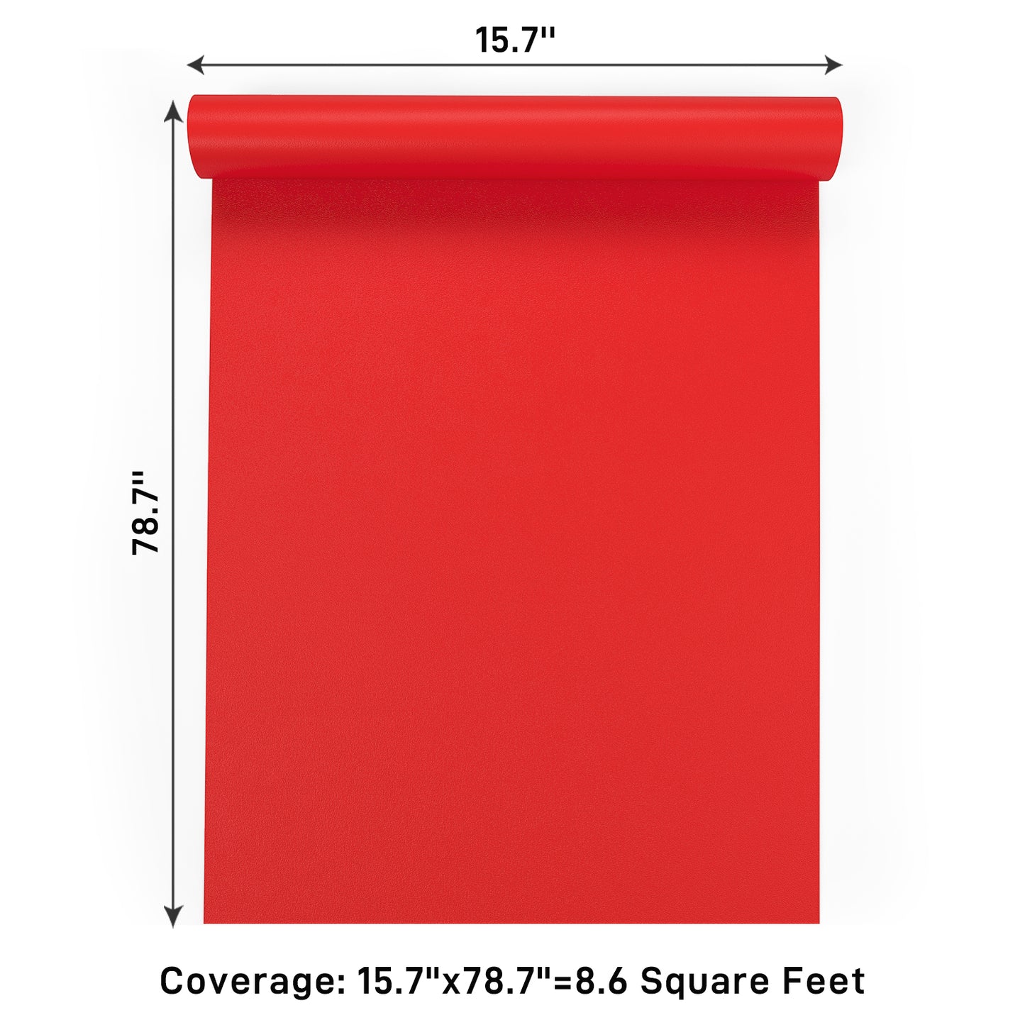 VaryPaper Thick Red Contact Paper