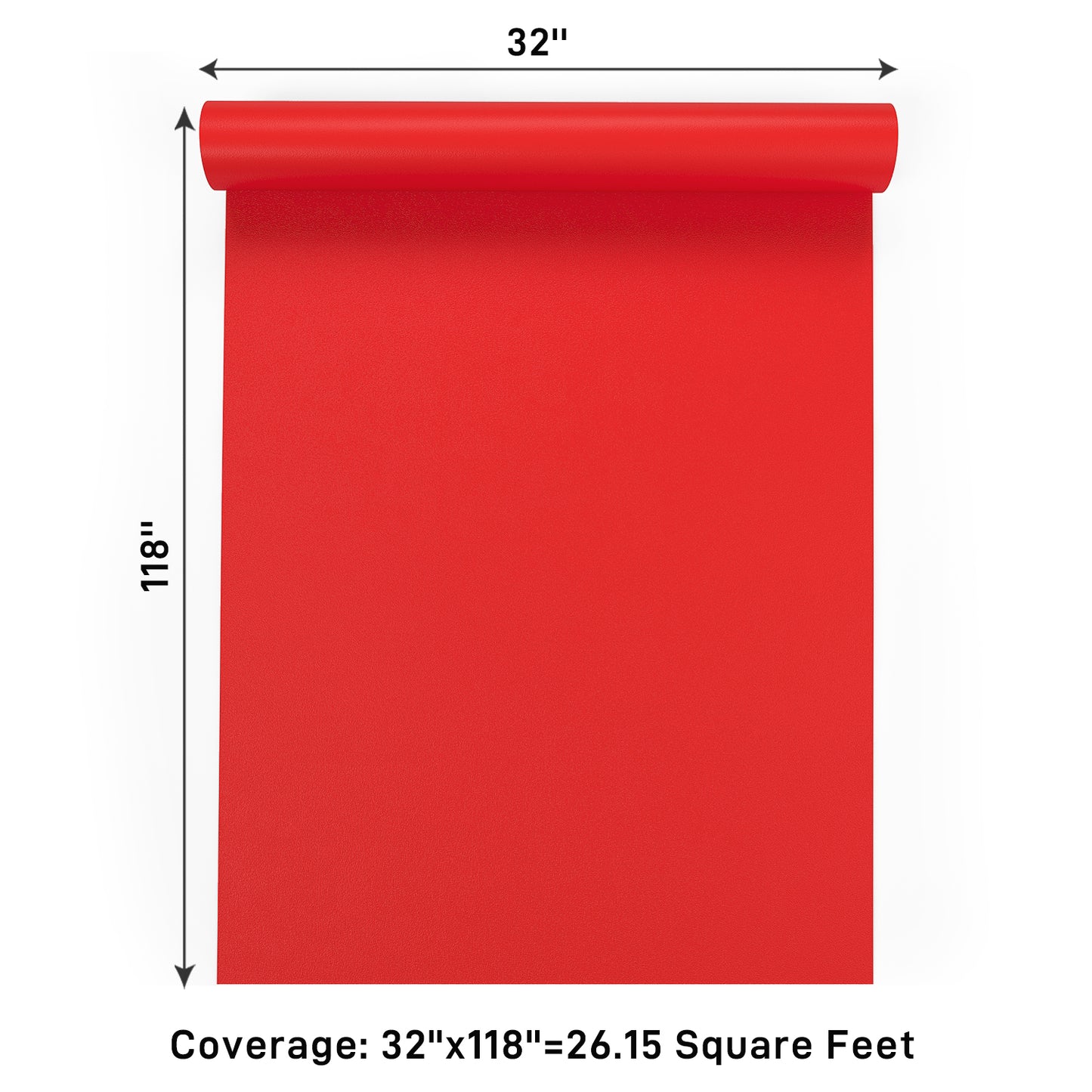 VaryPaper Thick Red Contact Paper